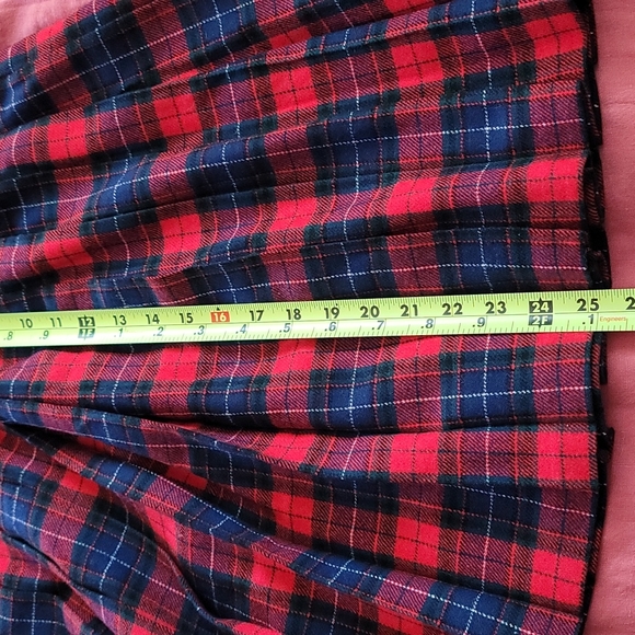Vtg Pendleton Tartan Pleated Skirt! Such Cool Vibes! FREE SHIPPING! - Picture 9 of 9